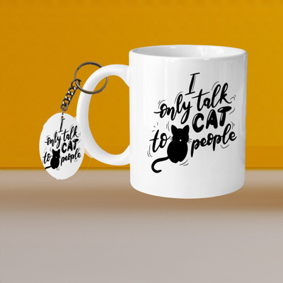 Print Ginnie 101_VM Happy L-S Ceramic Coffee Mug(325 ml)