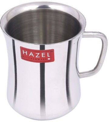 HAZEL Stainless Steel Green Tea Coffee Big Damaru Plain, 200 ml Stainless Steel Coffee Mug(200 ml)