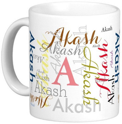 sublix Mug 325 ml pack of 1 MUG082_HARIOM Ceramic Coffee Mug(325 ml)