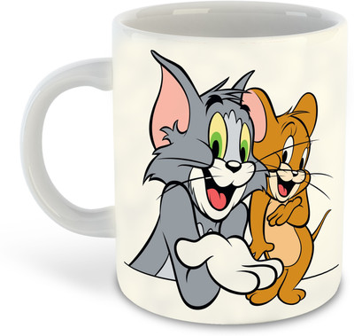 FLEXERSTYLE NEW2025-Printed White Coffee - D1 Ceramic Coffee Mug(325 ml)
