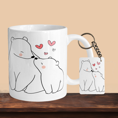 Hunter Studio 101_Bear R-R Ceramic Coffee Mug(330 ml)