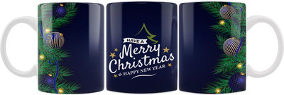 iMPACTGift Happy Merry Christmas, New Year 2022 Best Gift for Family and Friends 504 Ceramic Coffee Mug(330 ml)