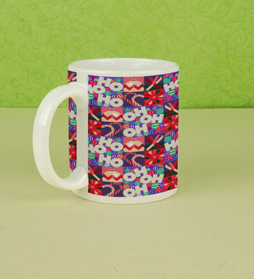 Special Trend Hub Santa’s Merry Ho Ho Ho Magic Full Printed Coffees Ceramic Coffee Mug(250 ml)