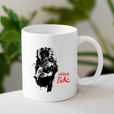 Storeeleven Ceramic White mug pack of 1 Customized designs_MKH472 Ceramic Coffee Mug(350 ml)