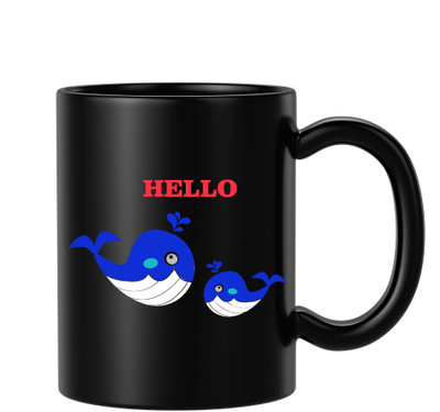 BLISSart NEW_BLSPMJP522-W Ceramic Coffee Mug(350 ml)