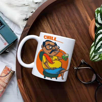 Printhorizon Happy Birthday Perfect Birthday Wishes for Friends Girlfriend BoyfriendM_609 Ceramic Coffee Mug(325 ml)