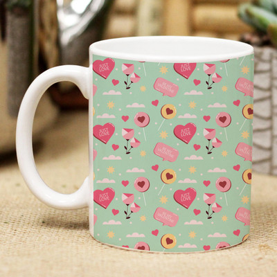 Flipkart SmartBuy Be My Valentines Day Ceramic Coffee Mug(300 ml)