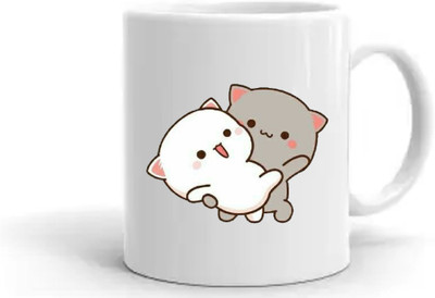 Ser Ak BUBU DUDU MUG 9-17 Ceramic Coffee Mug(325 ml)