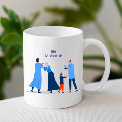 Storeeleven Ceramic White mug pack of 1 Customized designs_MKH678 Ceramic Coffee Mug(350 ml)