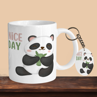 sublix NEW_Nice Day Panda R-O Ceramic Coffee Mug(330 ml)