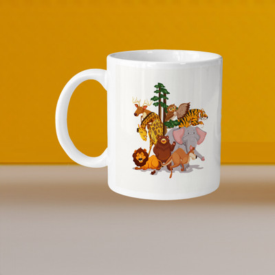 Print Ginnie 101_VM Believe In Yourself L-H Ceramic Coffee Mug(325 ml)