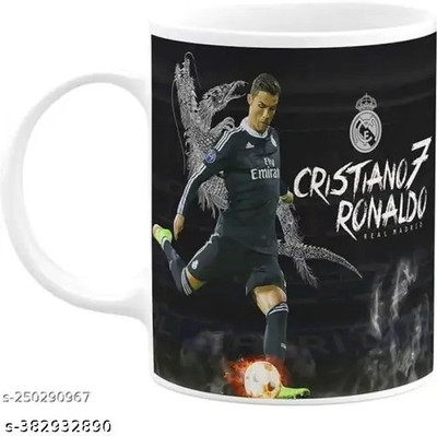 Deepthinker CRISTIANORONALDO Ceramic Coffee Mug(350 ml)
