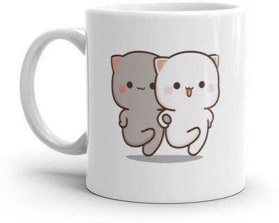 Mr UVD Bubu Dudu Dancing With Each Other_MUGG Ceramic Coffee Mug(350 ml)