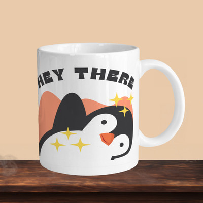 VMSHOPPINGMART 101_Hey There R Ceramic Coffee Mug(330 ml)