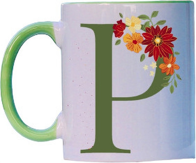 PRINT YOUR DREAM Letter R Name Printed -Perfect Gift to Anyone On Any Occasion |Tea Cup| Ceramic Coffee Mug(330 ml)
