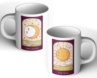 Abaronee Abaronee_cc15 Ceramic Coffee Mug(350 ml, Pack of 2)
