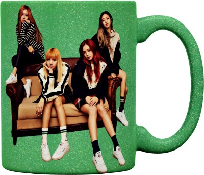 Gift4You Bts Coffee-MUG-007-GREEN Ceramic Coffee Mug(320 ml)