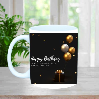 AGARWAL GIFT GALLERY Happy Birthday coffee mug_472 Ceramic Coffee Mug(325 ml)