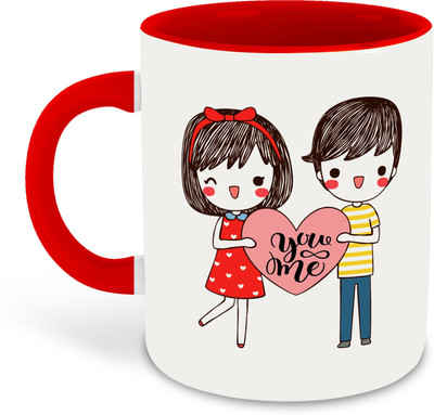 FLEXERSTYLE NEW2025-Mug MixLoveTheme-CM-3325 ml pack of 1 _NEW Ceramic Coffee Mug(325 ml)