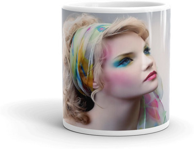 MoreAndMore Specially Designed Princess Printeds BT01 PC10 Ceramic Coffee Mug(350 ml)