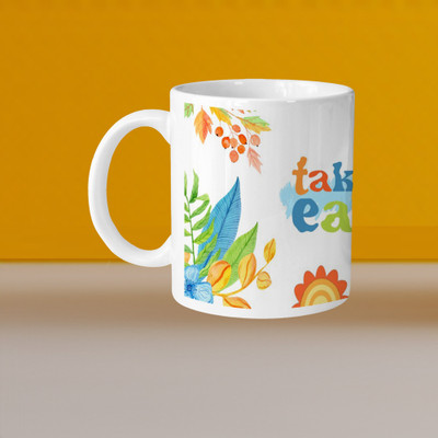 Print Ginnie 101_VM She King L-R Ceramic Coffee Mug(325 ml)