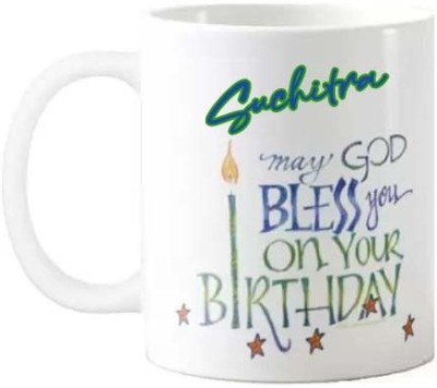 GNS Happy Birthday Gift for Suchitra HBD Quote 096 Ceramic Coffee Mug(325 ml)