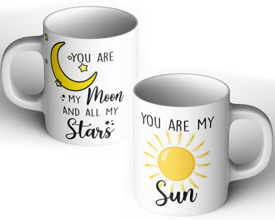 Abaronee Abaronee_cc12 Ceramic Coffee Mug(350 ml, Pack of 2)