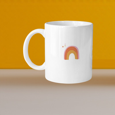 VM MALL 101_VM Take It Easy L-H Ceramic Coffee Mug(320 ml)