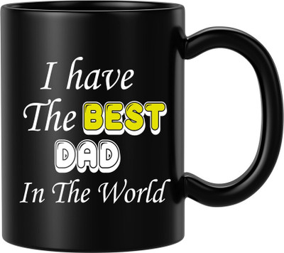 BLISSart NEW_BLS-PM-KP2370-W Ceramic Coffee Mug(350 ml)