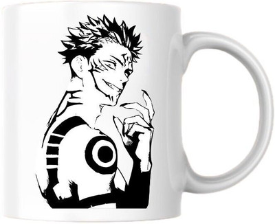 Pranay Jujutsu Kaisen | Sukuna-2 Ceramic Coffee Mug(300 ml)