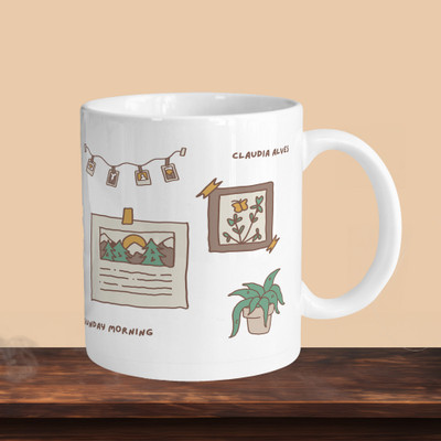 Print Ginnie 101_Frames R Ceramic Coffee Mug(325 ml)