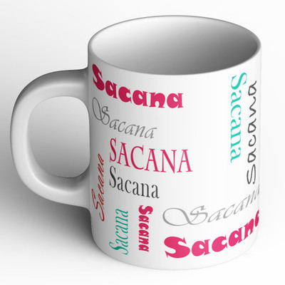 Abaronee 1010_Sacana b004 in name 001 Ceramic Coffee Mug(350 ml)