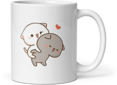 Mr UVD Bubu Dudu Designer Printed Coffee 4_MUGG Ceramic Coffee Mug(350 ml)