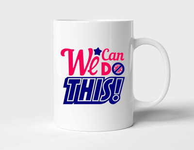 BLISSart NEW_BLSPMJP631-W Ceramic Coffee Mug(350 ml)