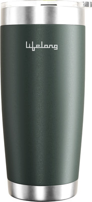 Lifelong Double-Walled Vacuum Insulated Tumbler | Hot for 8 Hours & Cold for 12 Hours Stainless Steel Tumbler(600 ml)
