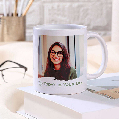 FNP Personalised Printed Ceramic Coffee Mug(325 ml)