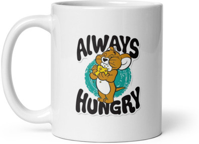 Mr UVD Always Hungry Jerry Ceramic Coffee Mug(350 ml)