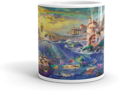 MoreAndMore Specially Designed Princess Printeds BT01 PC09 Ceramic Coffee Mug(350 ml)
