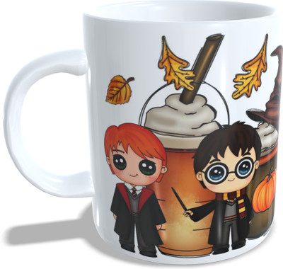 Gift Export Hub Harry Potter Printed Coffee Ideal for Gifting and Presenting.print06 Ceramic Coffee Mug(350 ml)