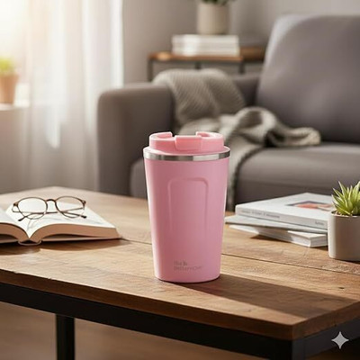 Glory enterprises Double Wall Insulated Stainless Steel Coffee Cup | Leakproof BPA-Free Tumbler Stainless Steel Tumbler(380 ml)