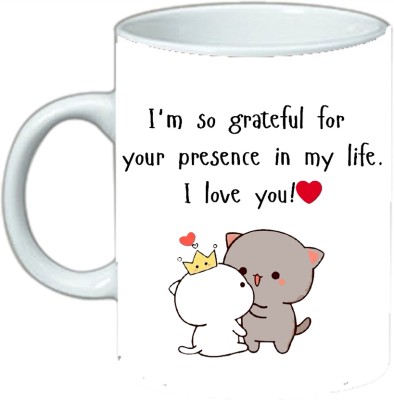 Solo Gift Valentineday mug 030 Ceramic Coffee Mug(300 ml)