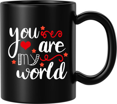 BLISSart NEW_BLS-PM-KP899-W Ceramic Coffee Mug(350 ml)