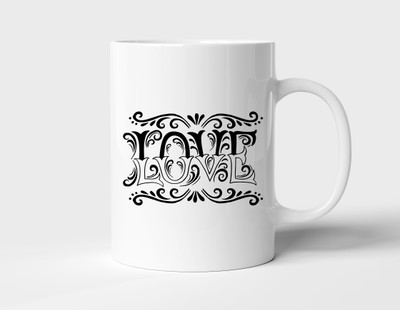 BLISSart NEW_BLSPMJP634-B Ceramic Coffee Mug(350 ml)