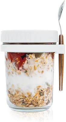 Coozico Glass Utility Container  - 350 ml(Multicolor)
