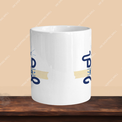 Print Ginnie 101_Best Dad Ever 02 R-O Ceramic Coffee Mug(325 ml)