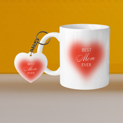 VM MALL 101_VM Penguin Family L-H Ceramic Coffee Mug(320 ml, Pack of 2)