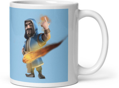 Mr UVD Jaadugar Cartoon Magic Man_MUGG Ceramic Coffee Mug(350 ml)