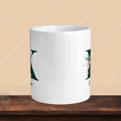 VM MALL 101_VM Everything Gets Bettwer With Coffee L-A Ceramic Coffee Mug(315 ml, Pack of 2)
