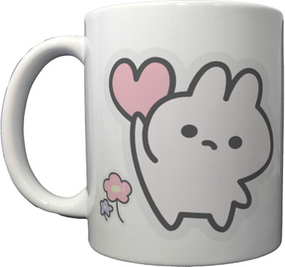 Hunter Studio 101_Cup of happiness rainbow Ceremic Coffee mug 300 ml Ceramic Coffee Mug(300 ml)