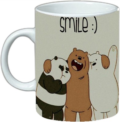Shubham designer gallery cute Panda 024 Ceramic Coffee Mug(300 ml)